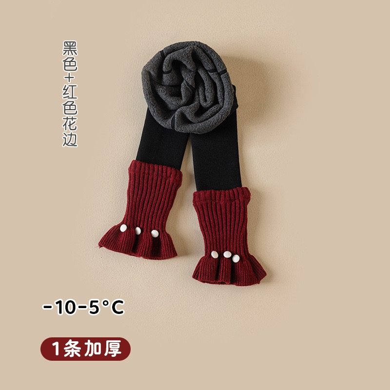 女童外穿裤子袜套秋冬款儿童针织堆堆袜中大童女孩加厚保暖打底裤,淘宝优惠券,粉丝福利购,淘宝优惠卷