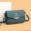 Genuine leather women's shoulder bag small square bag fashionable small