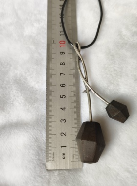 外贸饰品服装配饰毛衣链潮流时尚百搭个性复古木质花骨朵长款项链