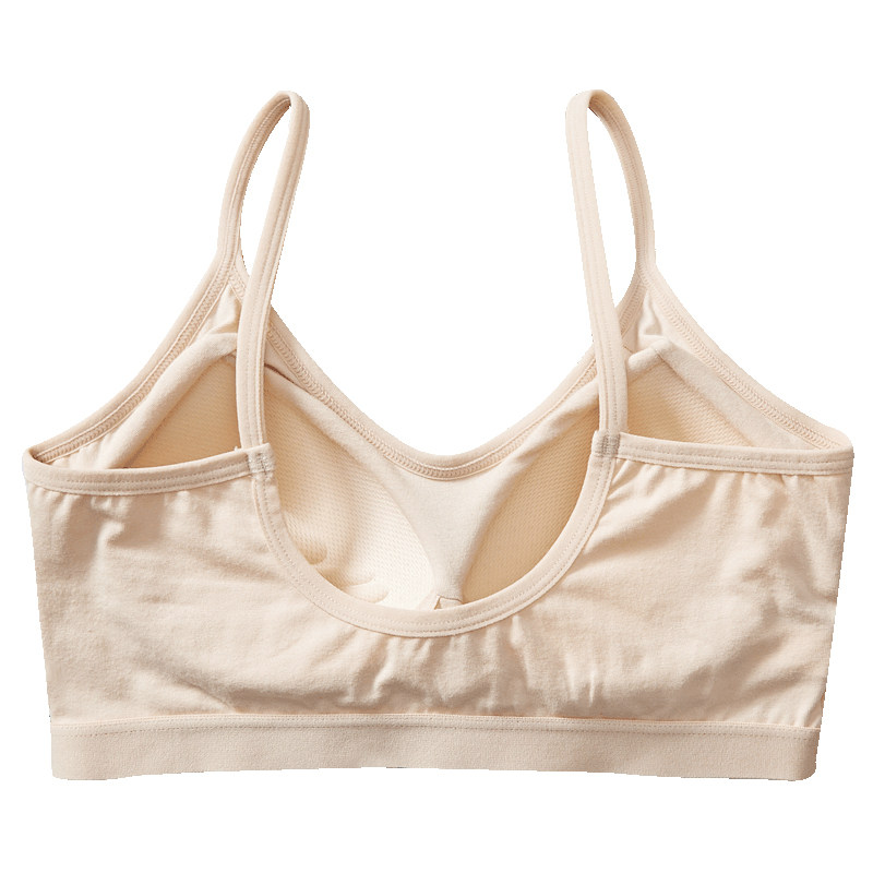 学生少女无钢圈聚拢上托防下垂文胸 俏雪柔文胸