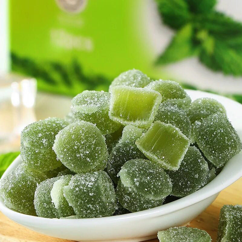 马来西亚碧富薄荷润喉糖清新qq软糖 洋京邦食品糖果