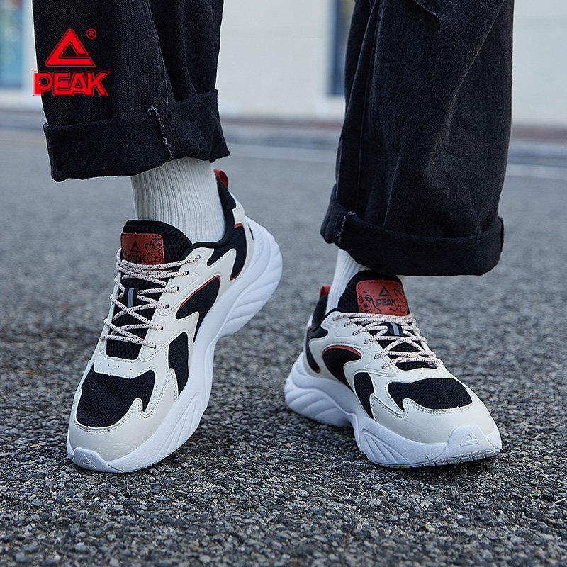 匹克态极男鞋红色本命年厚底休闲鞋冬季2026新款皮面保暖运动鞋,淘宝优惠券,粉丝福利购,淘宝优惠卷