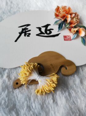 diy仿真石膏发簪手工花芯