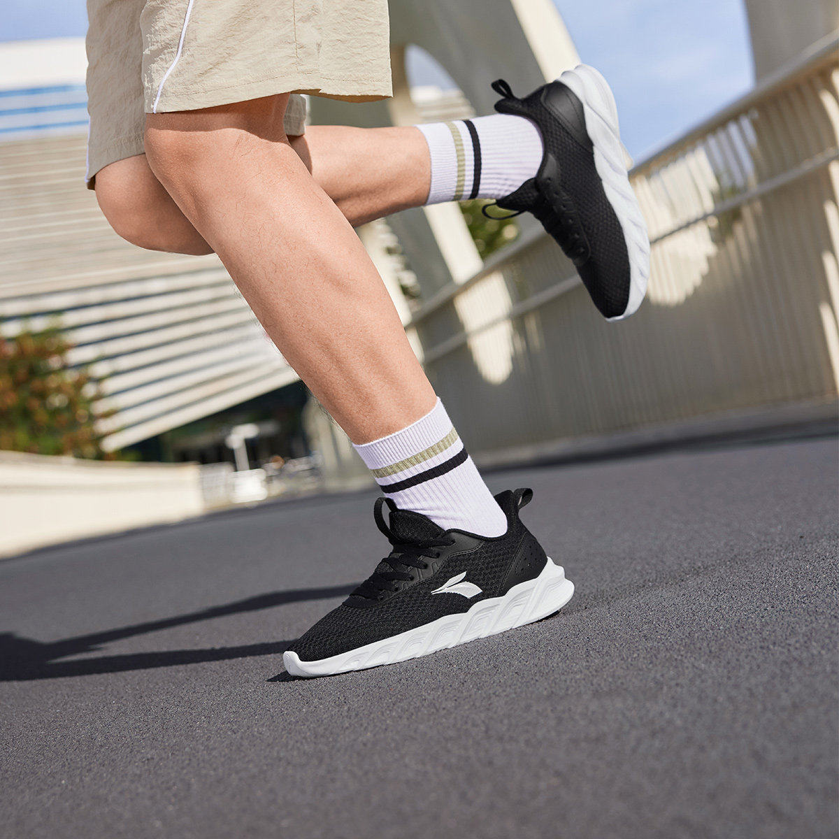 361男鞋冬季网面透气运动鞋休闲健步鞋舒适缓震慢跑鞋轻便跑步鞋,淘宝优惠券,粉丝福利购,淘宝优惠卷