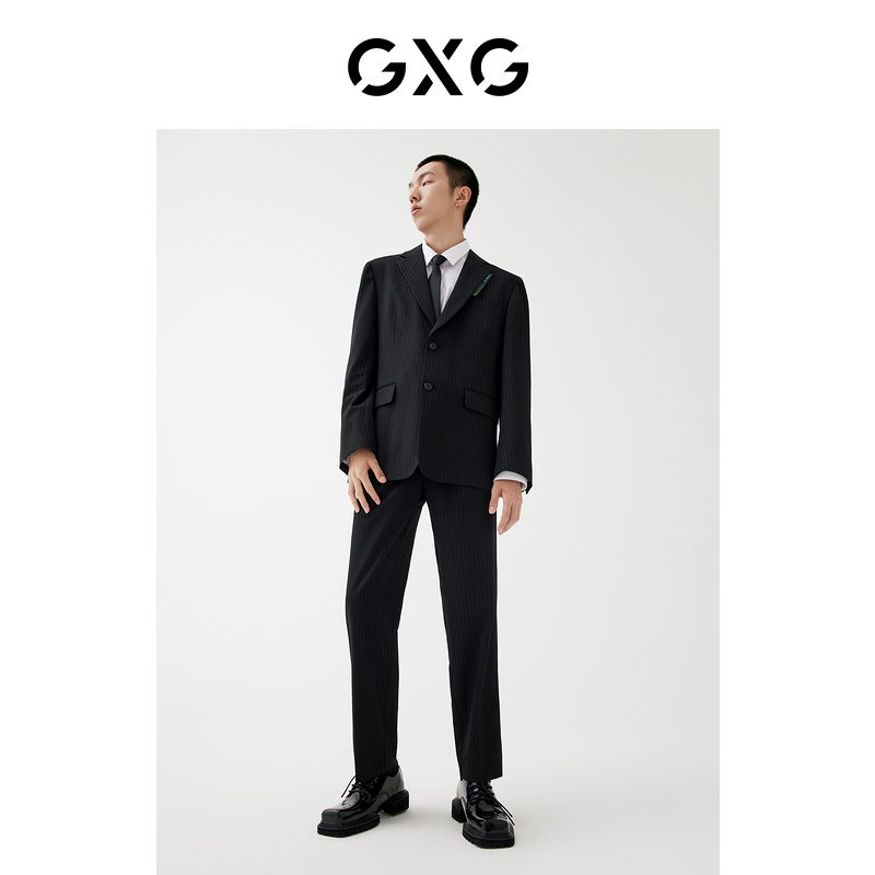 GXG男装【斯文系列】22年春季新品商场同款正装系列休闲套西西装 - 图0