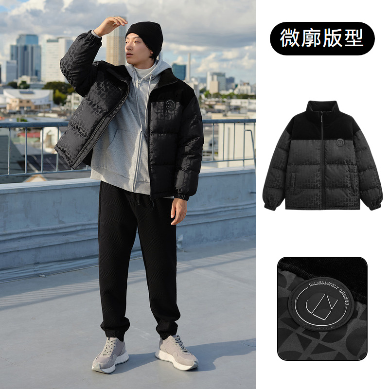 【羽绒清仓合辑】GXG奥莱冬季男装男款羽绒服短款简约23年冬羽绒