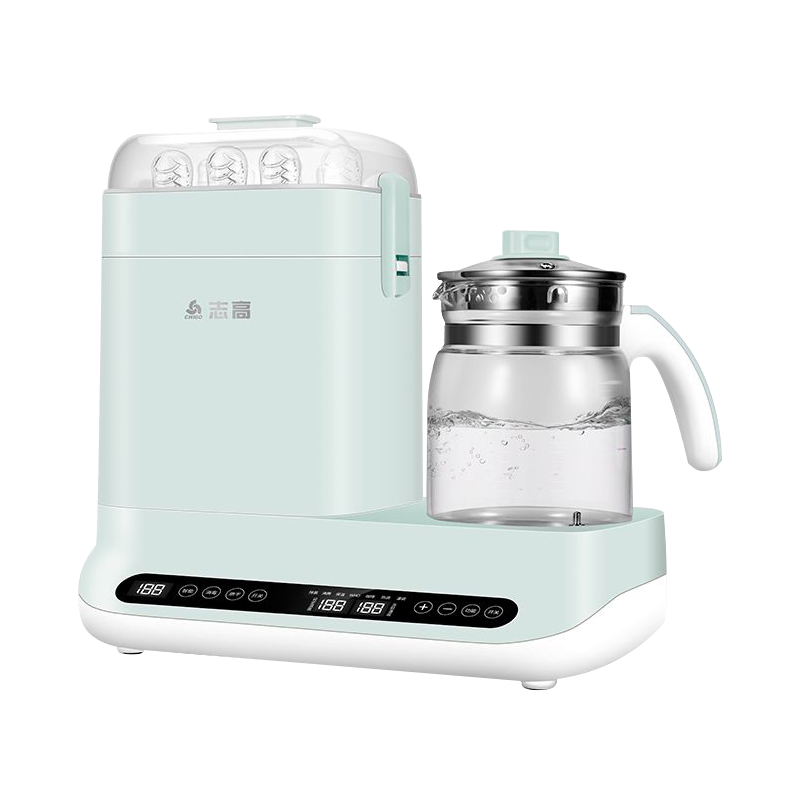 志高奶瓶消毒器三合一带烘干温奶 志高星钉暖奶器/加热器