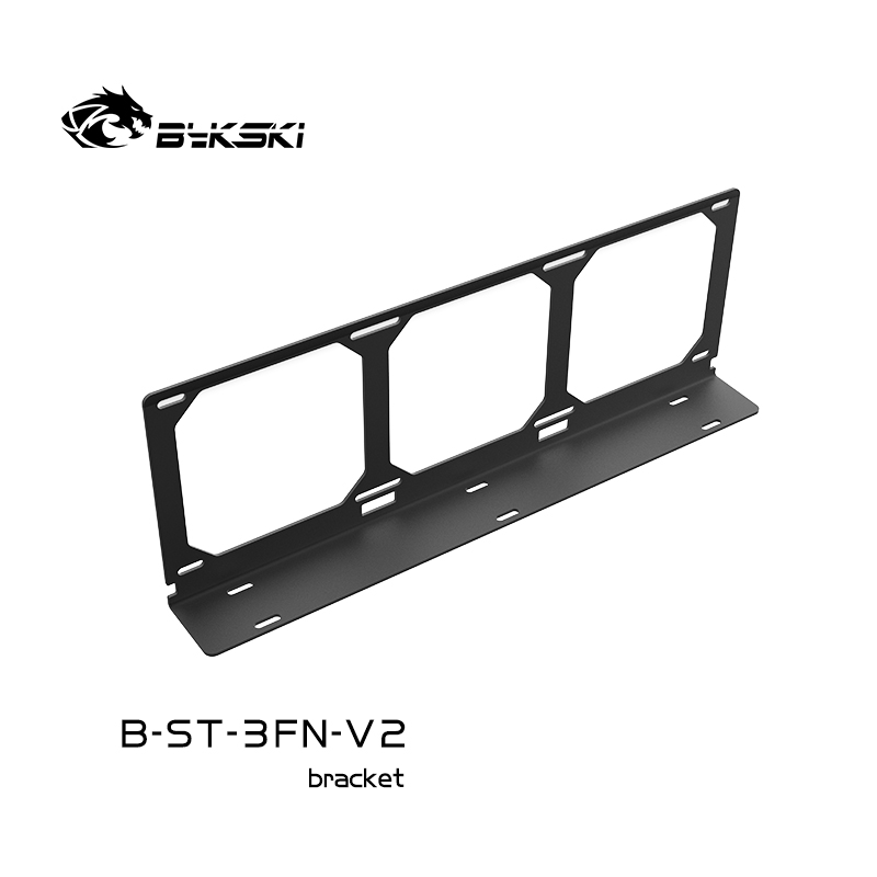 Bykski B-ST-3FN-V2 风扇冷排支架 适配12CM风扇120/240/360冷排 - 图2