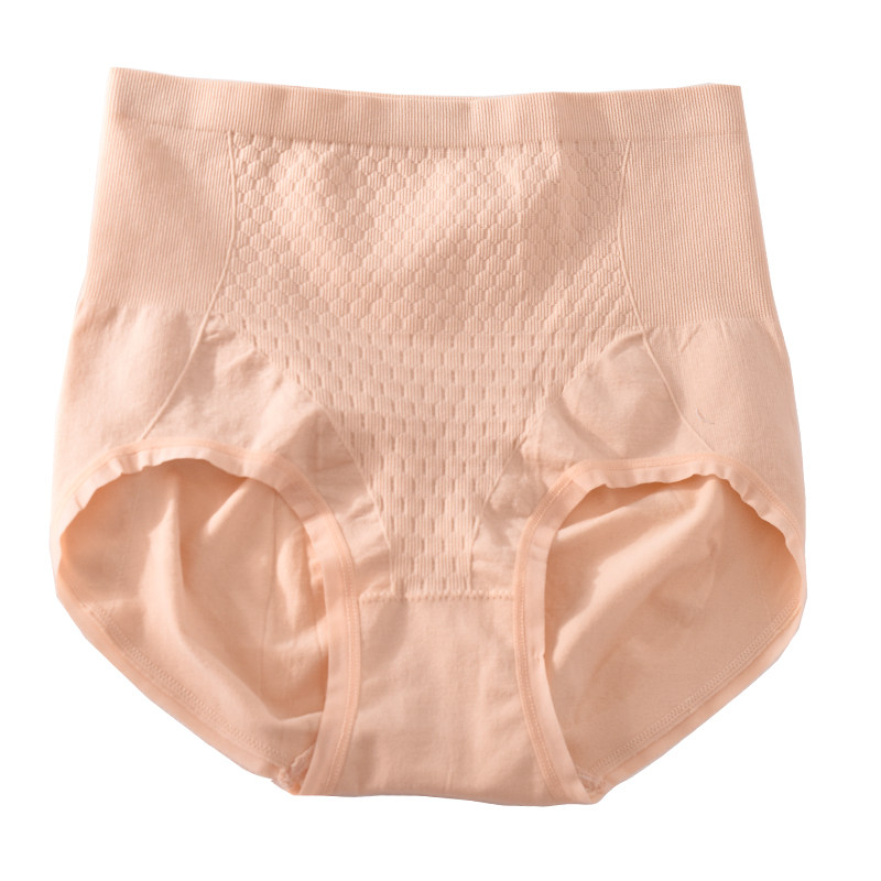 蜂窝收腹提臀无缝中高腰内裤女莫代尔一片式无痕青年三角裤衩头,淘宝优惠券,粉丝福利购,淘宝优惠卷