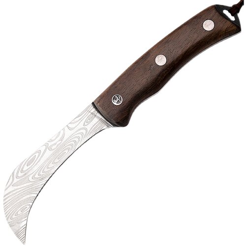 户外小刀德国小弯刀水果店专用水果刀香蕉刀榴莲刀不锈钢削皮刀 - 图3