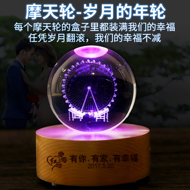 浪漫爱情送男友给男女朋友女生男生生日情侣创意礼物纪念实用感动