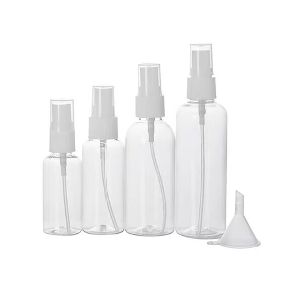Spray bottle plastic small alcohol spray bottle refill bottle