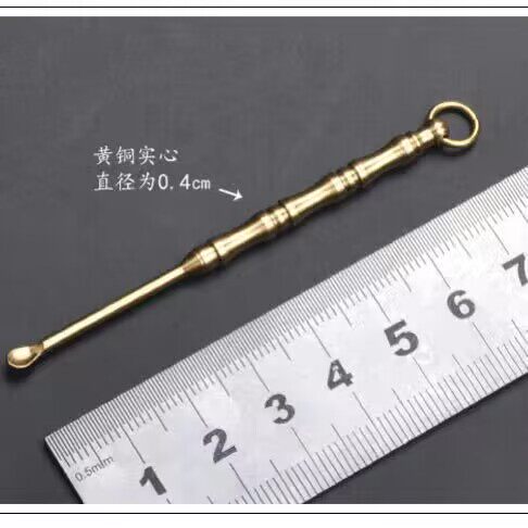 Pure copper ear pick Brass ear pick
