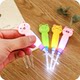 Lighted ear scoop visual tool for babies and children