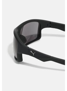 代购Puma彪马太阳镜男士防紫外线遮光抗强光清晰视野方形框黑色