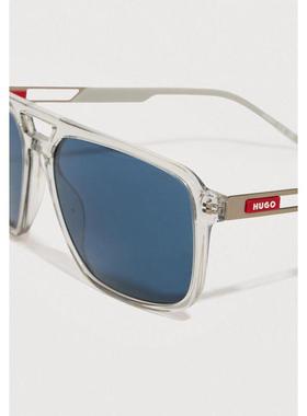 代购Hugo Boss男士太阳镜防紫外线遮光偏光抗强光金属框透明框