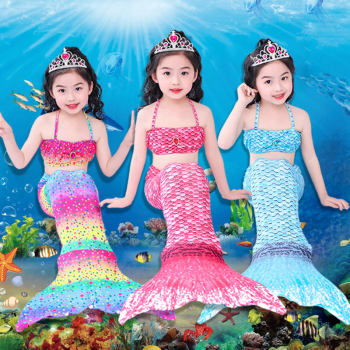 ເດັກຍິງ mermaid costume swimsuit Princess skirt ເດັກນ້ອຍ mermaid tail swimsuit ເດັກຍິງ summer ເດັກນ້ອຍ