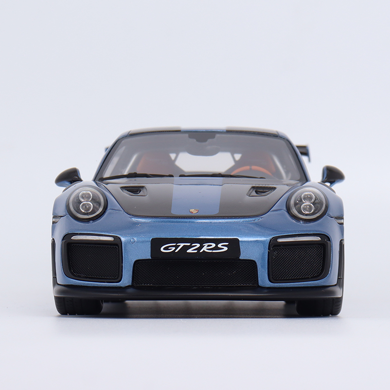收藏 2021款保时捷911GT2 991 RS GTS1:18改装车仿真汽车模型限量 - 图1