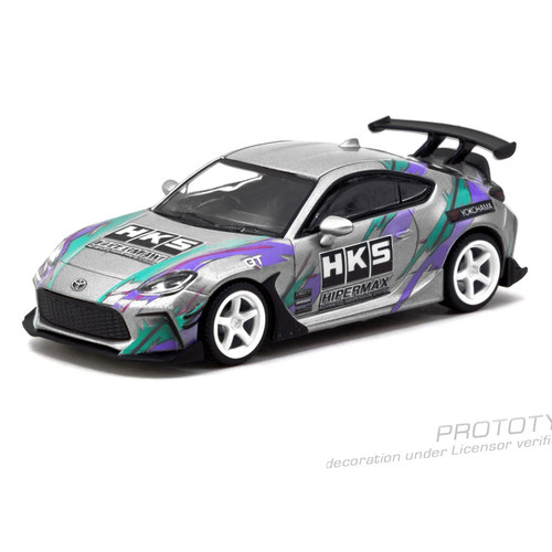 丰田 GR86 HKS 油桶 TW 1:64 Toyota仿真合金汽车模型 - 图1