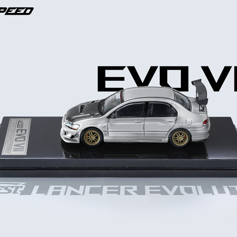 三菱Lancer EVO VII 7代 Mk7 FS1:64 C-West日本改装合金汽车模型 - 图0