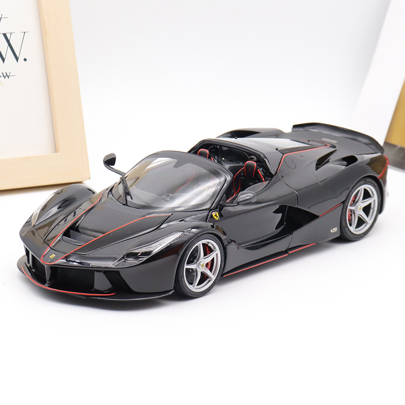 法拉利拉法 LA法 LaFerrari BBR1:18 70周年仿真合金全开汽车模型-图0