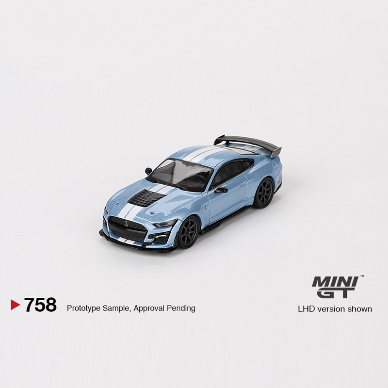 2022款福特野马GT500 MINIGT 1:64谢尔比眼镜蛇仿真合金汽车模型 - 图0