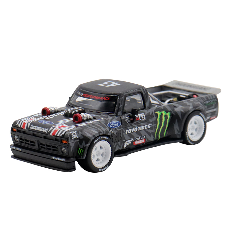 福特野马 Hoonicorn RTR SW 1:64 F150砖叔魔爪仿真合金汽车模型-图3