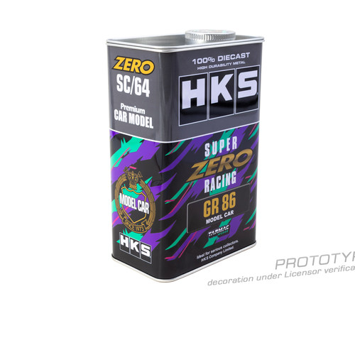 丰田 GR86 HKS 油桶 TW 1:64 Toyota仿真合金汽车模型 - 图0
