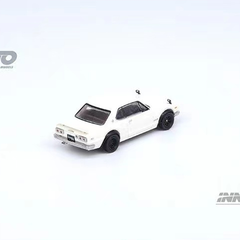 尼桑SKYLINE 2000 GTR INNO 1:64 KPGC10天际线仿真合金汽车模型-图1