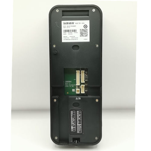 海康DS-K1T804BMF/BEF指纹门禁考勤一体机玻璃门电子门禁系统套装 - 图1