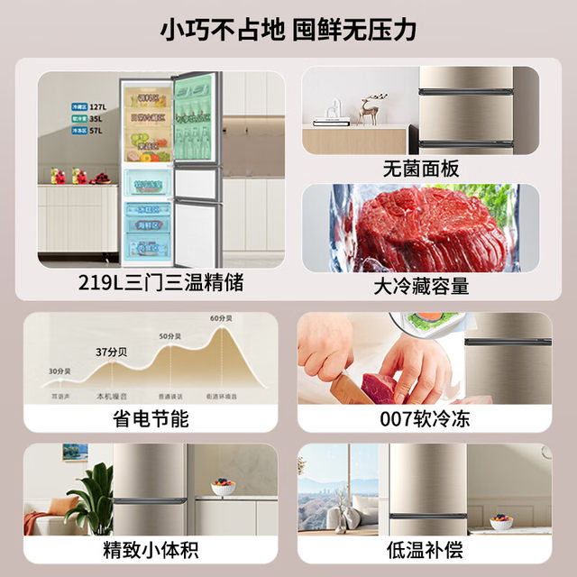 Haier double door refrigerator 182 liters for home rental