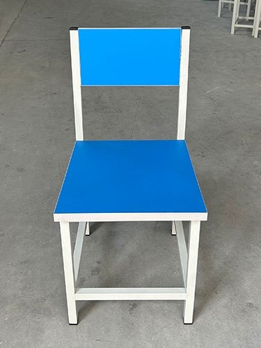 靠背椅板式靠背凳课桌椅培训凳大学生椅 - 图1