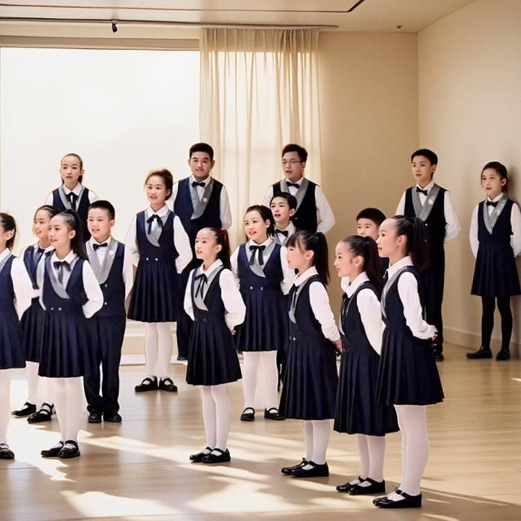 六一儿童大合唱演出服表演服中小学生诗歌朗诵演讲比赛男女童礼服