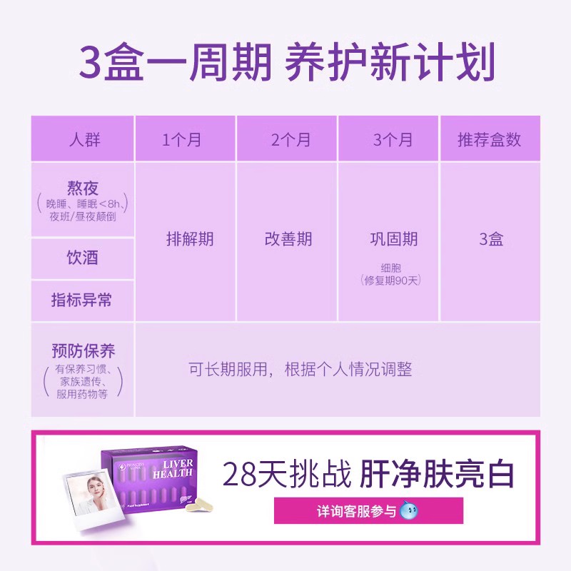 月神小紫盒夜肝片熬夜应酬奶蓟草 小月神海外蓟类