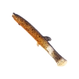 Маленькая ворон поддельная приманка дорога Айаллированная рот Специальная шея моделирование окуня мягкая приманка Т -Хвост мягкий червь