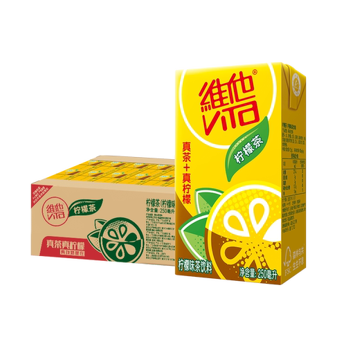 维他柠檬茶250ml*24盒整箱批团购茶饮料发真茶真柠檬好茶包邮-图3