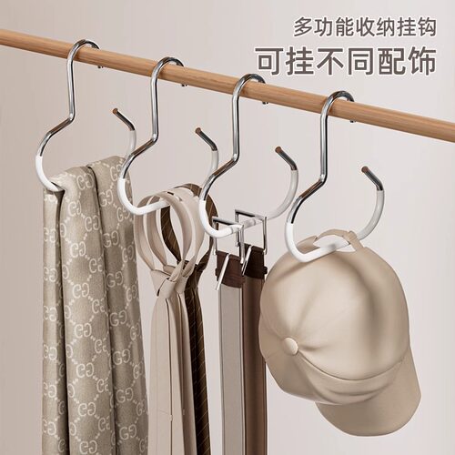 帽子收纳宿舍衣柜内挂鸭舌棒球帽吊带家用多功能挂帽子展示架 - 图3