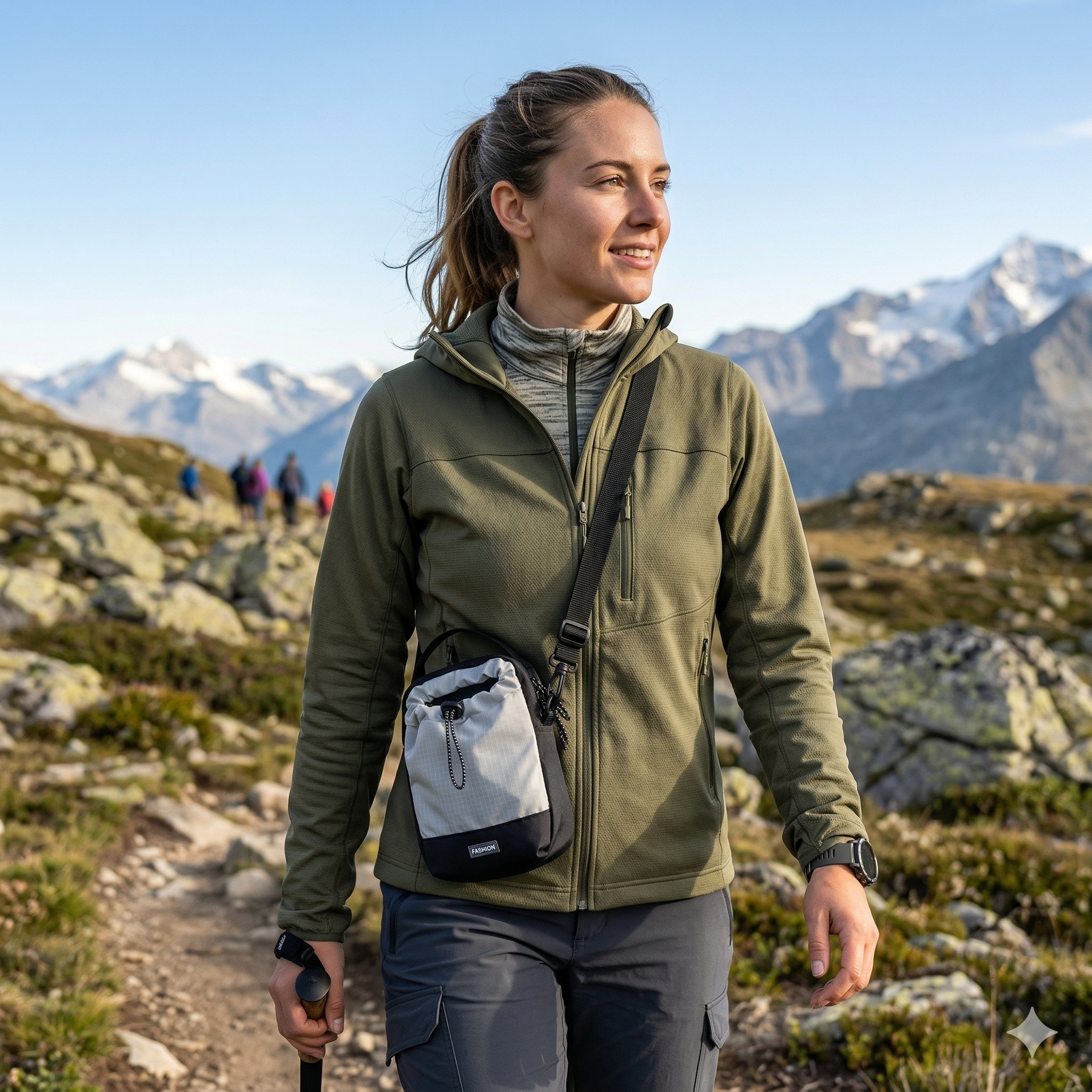 Short-distance travel bag! Bring a water bottle and mobile phone with you!