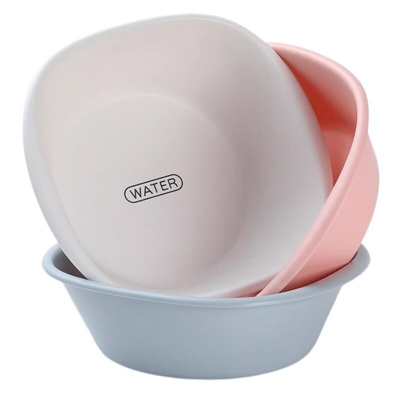 加厚加深高颜值脸盆抗菌宿舍学生家用洗衣服洗水果洗浴中心洗脚盆