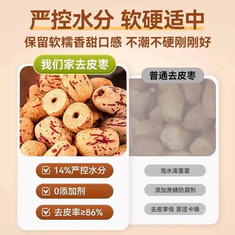 新疆特产特大去核红枣灰枣虎皮枣婴儿宝宝辅食无核官方旗舰店去皮,淘宝优惠券,粉丝福利购,淘宝优惠卷