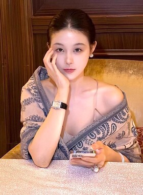 明星同款轻奢外搭披肩