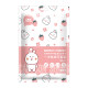 Disposable bed sheet, quilt cover, pillowcase three/four piece set