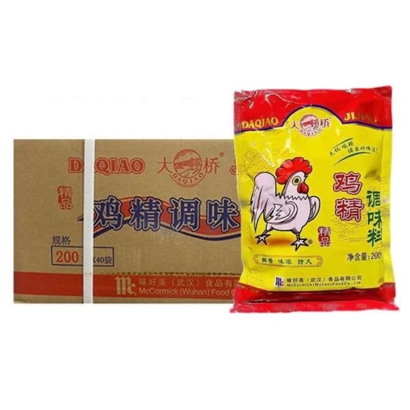 整箱大桥精品管嘴防潮鸡精鸡粉调味料炒菜餐饮煮汤火锅调馅浓香型 - 图2