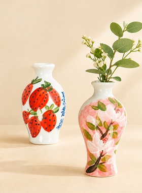 景德镇陶瓷冰箱贴高温手工装饰品