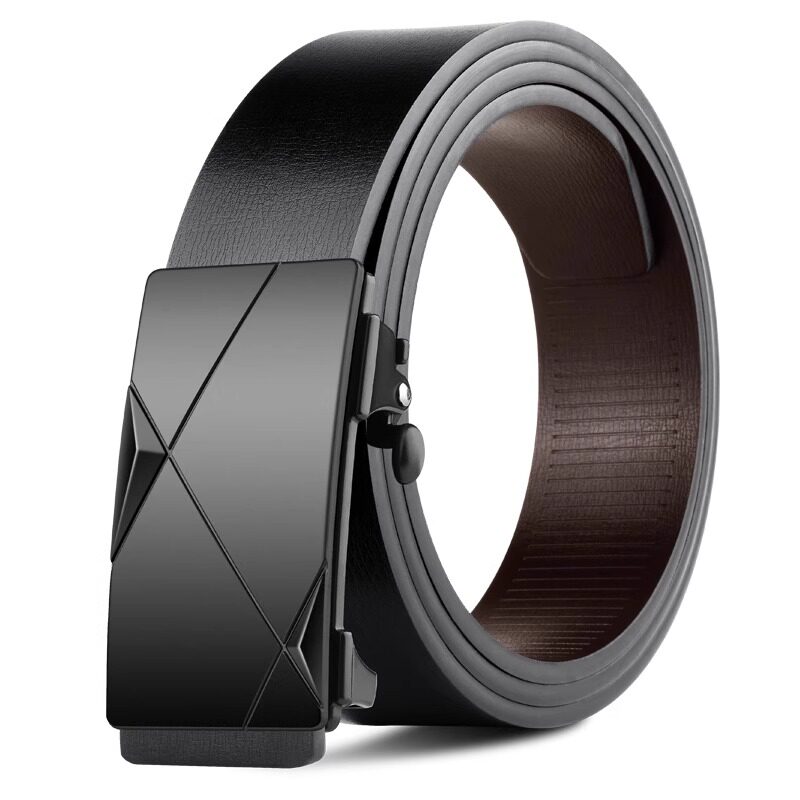 皮带男高级感带男士无牙自动商务百搭休闲牛裤腰裤青年新款腰男款,淘宝优惠券,粉丝福利购,淘宝优惠卷