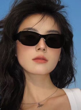 复古曲面镜猫眼墨镜女太阳镜男