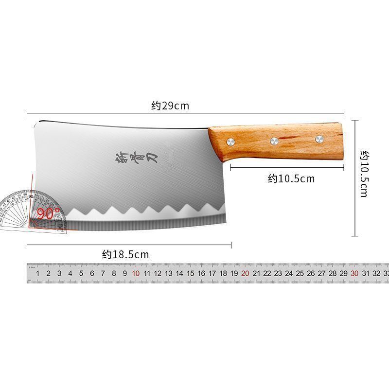 砍骨头专用刀家用菜刀斩骨刀剁骨头厨房专业剁肉刀商用屠夫刀放血