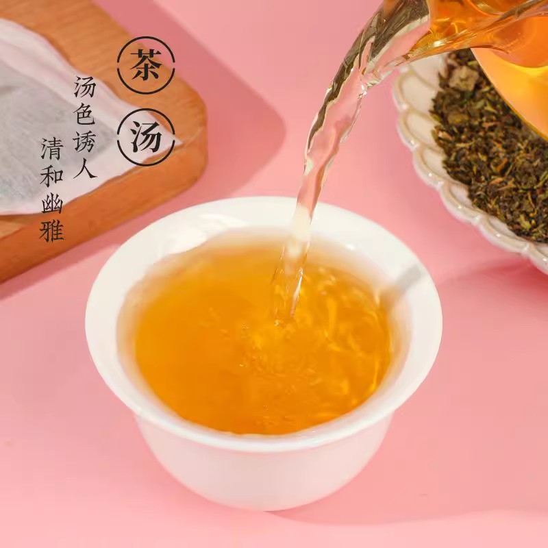 蜜桃乌龙茶包花果袋泡茶叶组合养生水果茶小包装养生冷泡茶可商用