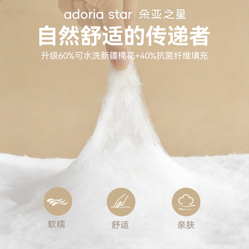 朵亚之星纯棉夹棉床笠罩单件床垫保护罩2026新款四季通用床褥套 - 图2