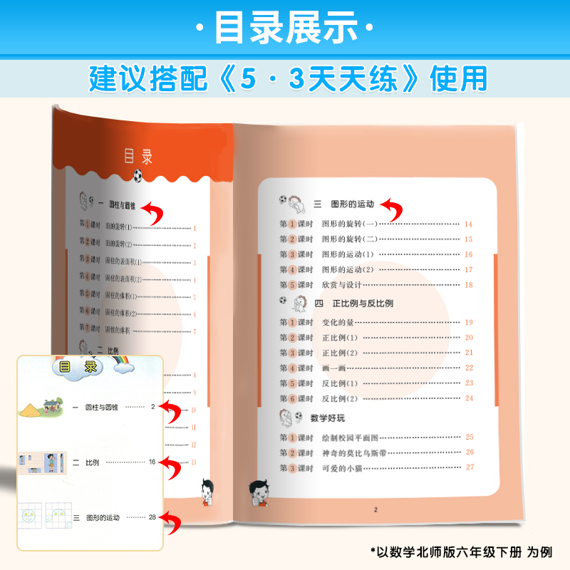 2024新版 53随堂测一二三四五六年级上册下册语文数学英语小学5.3随堂测五三天天练人教北师版同步训练课时作业单元测评试卷曲一线 - 图1